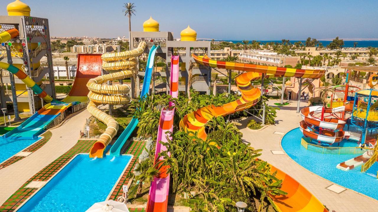 Aladdin Beach Resort Hurghada Bagian luar foto