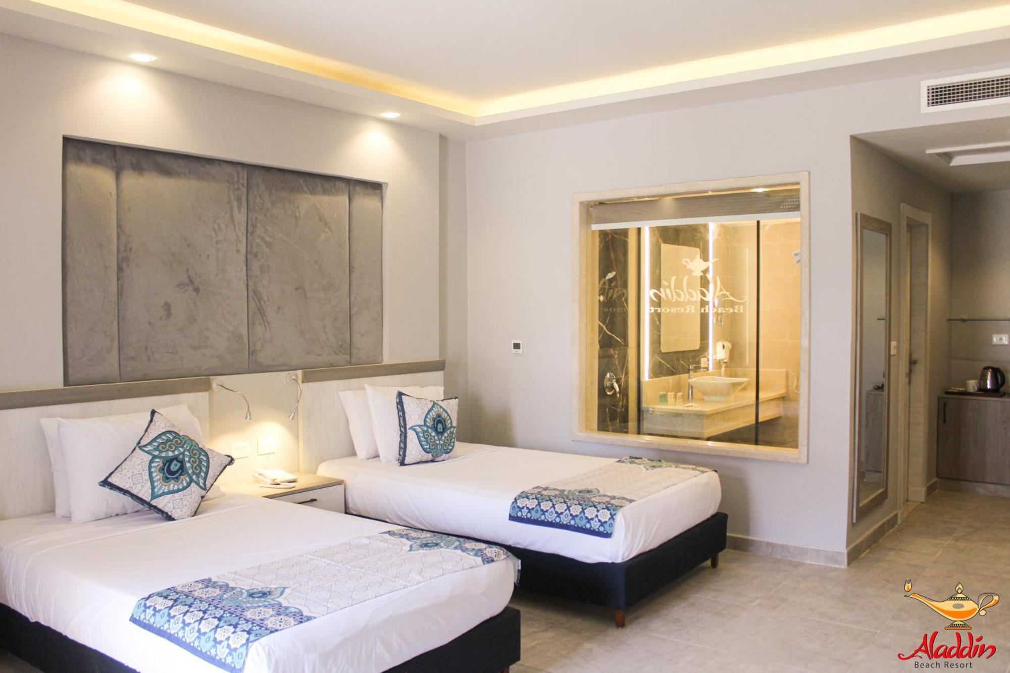 Aladdin Beach Resort Hurghada Bagian luar foto
